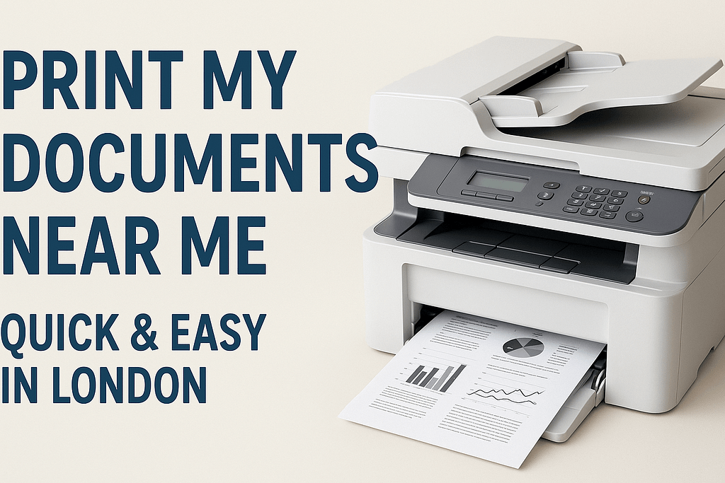 Print My Documents Near Me – Quick & Easy in London