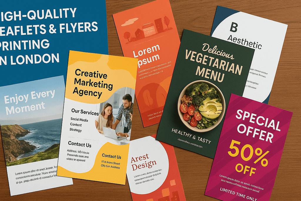 High-Quality Leaflets & Flyers Printing in London