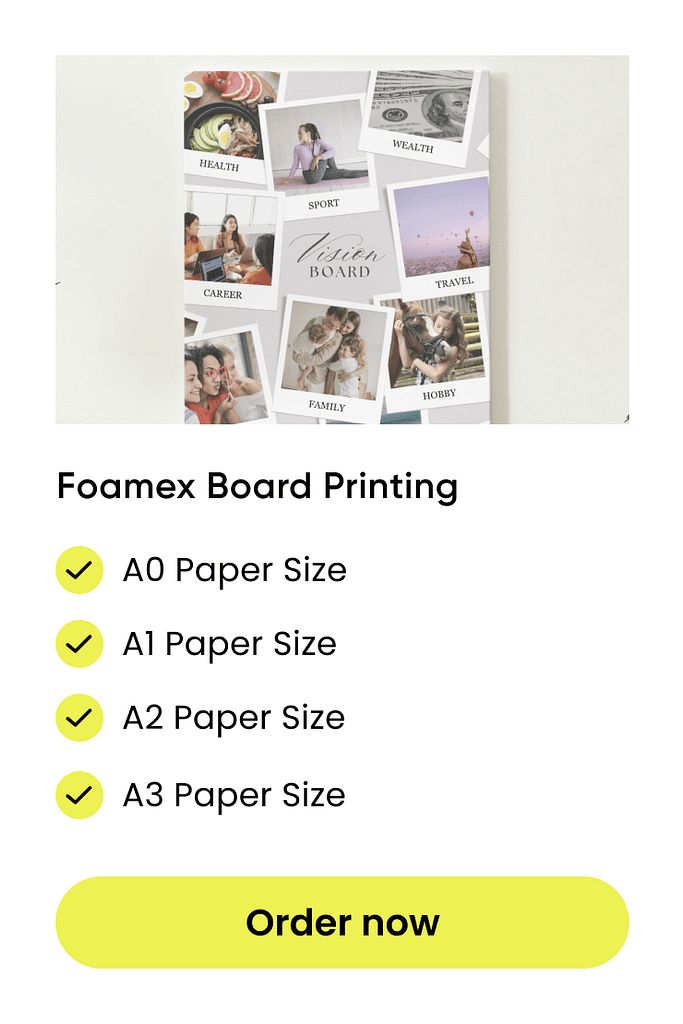 Same Day Foamex board Printing