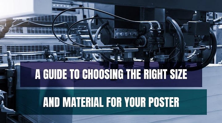 A Guide to Choosing the Right Size and Material for Your Poster
